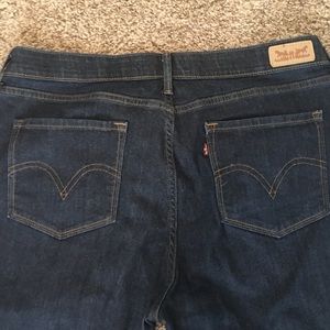Levi Perfect Waist 525 Straight Leg Jeans